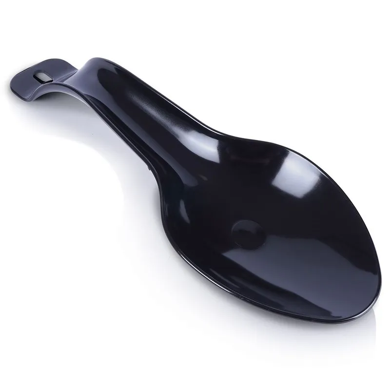Podstawka Pod Chochlę I Łyżkę 29 x 10,5 cm Ochrona Blatu MEBLIVA - Czarna