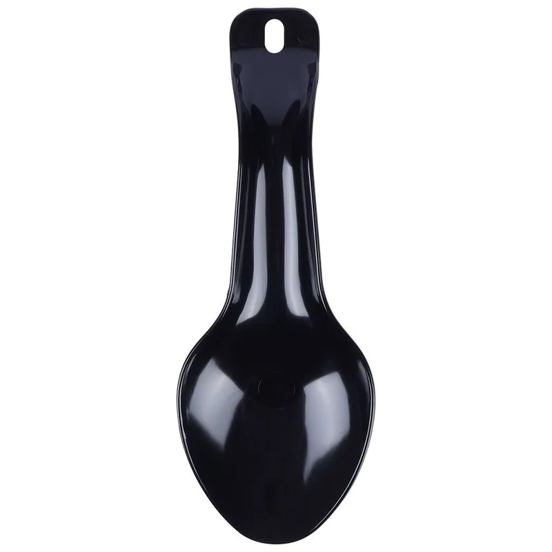 Podstawka Pod Chochlę I Łyżkę 29 x 10,5 cm Ochrona Blatu MEBLIVA - Czarna