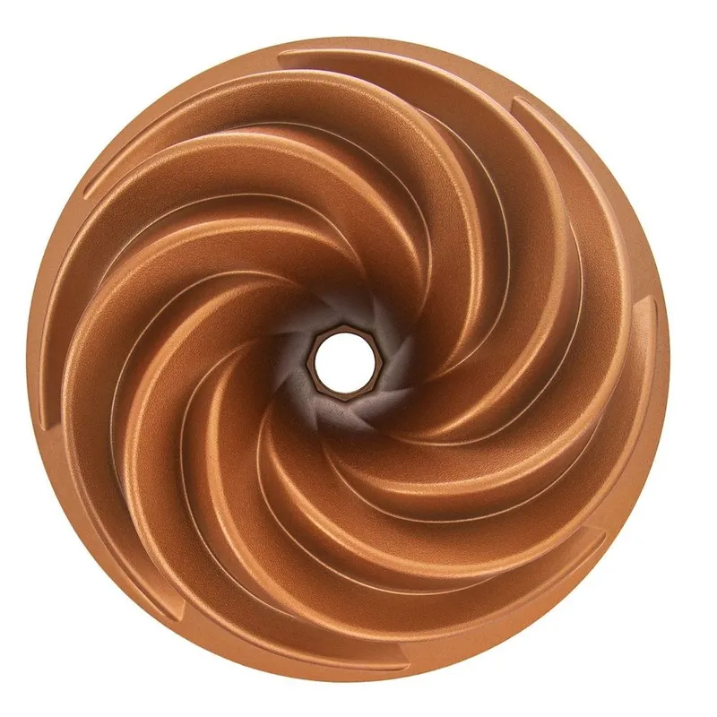 Forma Do Pieczenia Babki Z Kominem Nieprzywierająca Solidna 24 cm MEBLIVA
