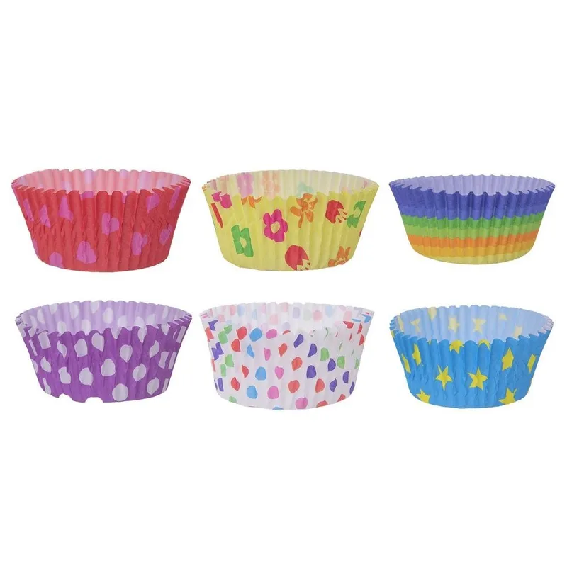 Papilotki Papierowe Do Muffinek 200 szt 4 cm Mini Wytrzymałe MEBLIVA