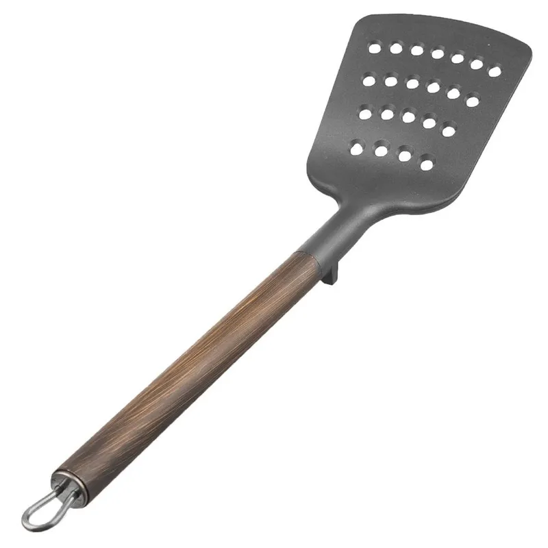 Łopatka Kuchenna Termoplastyczna Ażurowa WOODEN 34,5 x 9 cm MEBLIVA