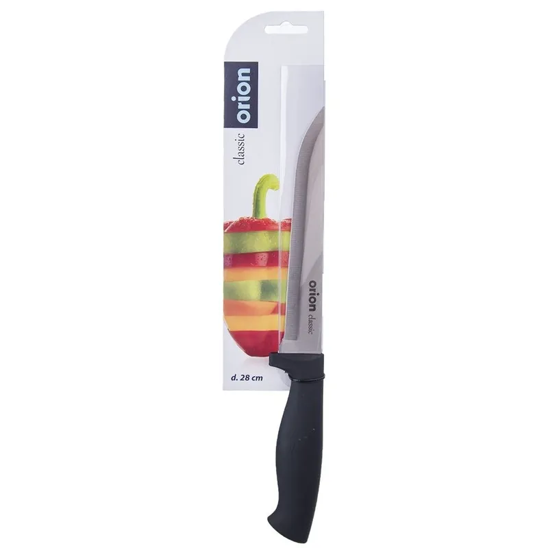 Nóż Kuchenny 28 cm Stal Nierdzewna CLASSIC Do Zmywarki MEBLIVA