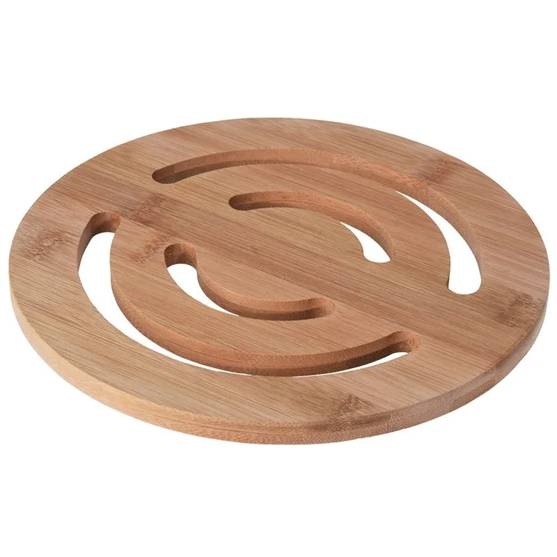 Podstawka Pod Garnek Bambusowa EXCELLENT HOUSEWARE 20 cm Okrągła MEBLIVA