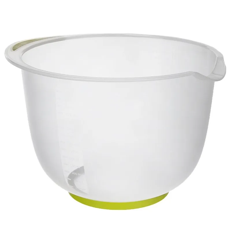 Miska Kuchenna Do Miksowania Z Miarką 16,5 cm 1,5 l Przezroczysta MEBLIVA