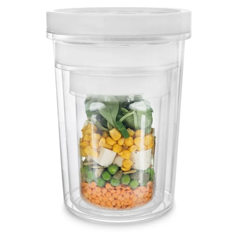 Pojemnik Lunchbox Na Zupę Zakręcany Szczelny 1 l HOBBY LIFE 15 x 11 MEBLIVA
