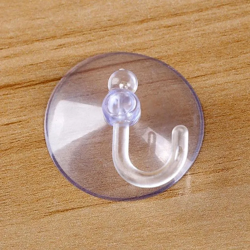 Haczyk Wieszak Na Przyssawkę 8 szt. 3,5 cm Kuchnia Łazienka MEBLIVA