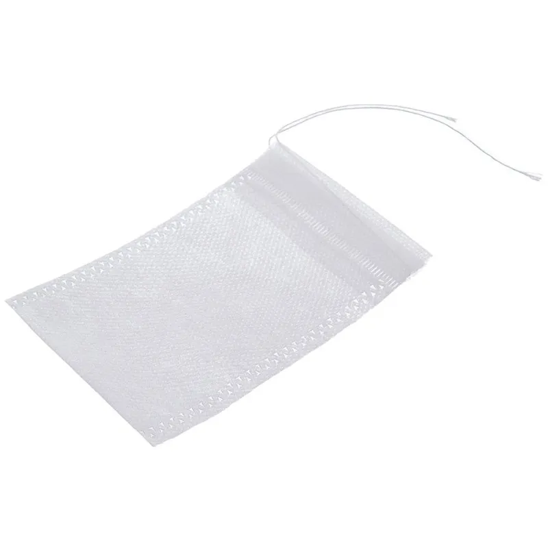 Torebki Do Zaparzania Herbaty Zestaw 50 szt. Włóknina 10,5 cm MEBLIVA
