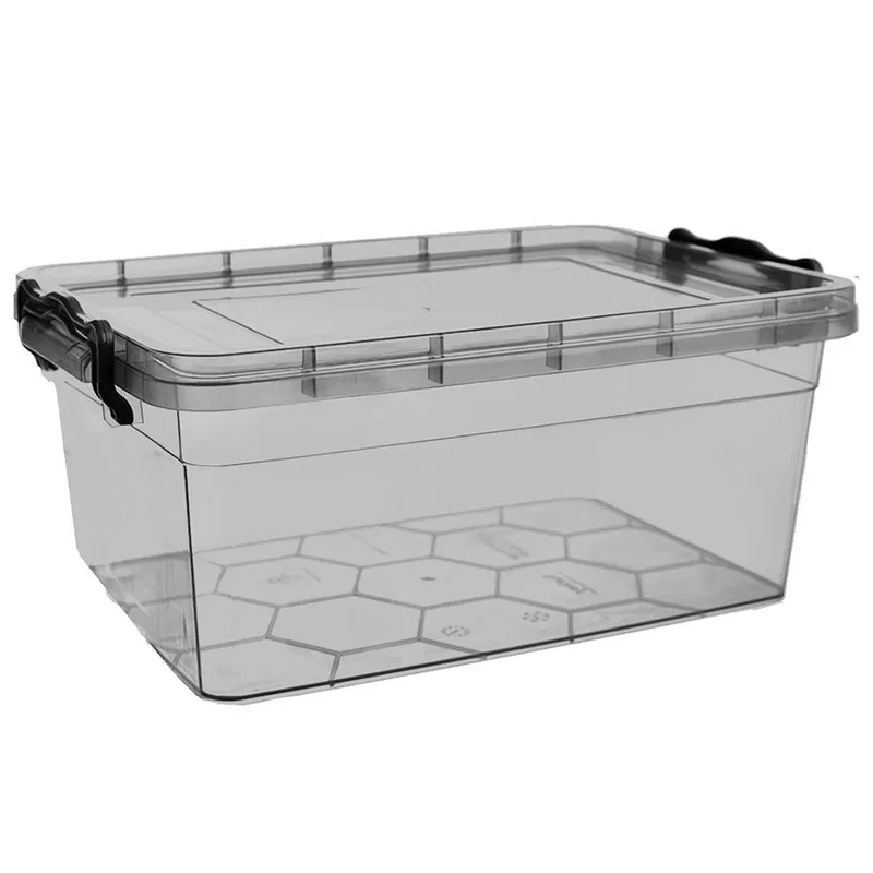 Pojemnik Duży Na Żywność Z Klipsami 5 l Zmywarka 30 x 20 cm MEBLIVA