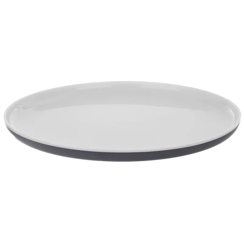 Talerz Obiadowy Płytki Plastikowy KEMP 25 cm Turystyczny MEBLIVA