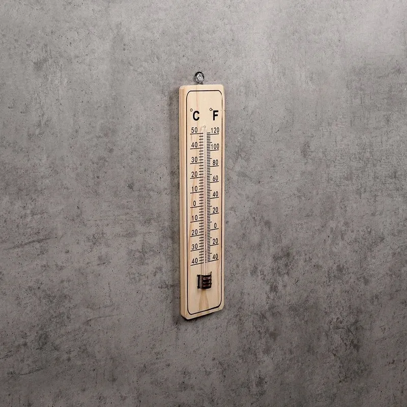 Termometr Ścienny Uniwersalny PROGARDEN 22 cm MDF Wewnątrz Zewnątrz MEBLIVA
