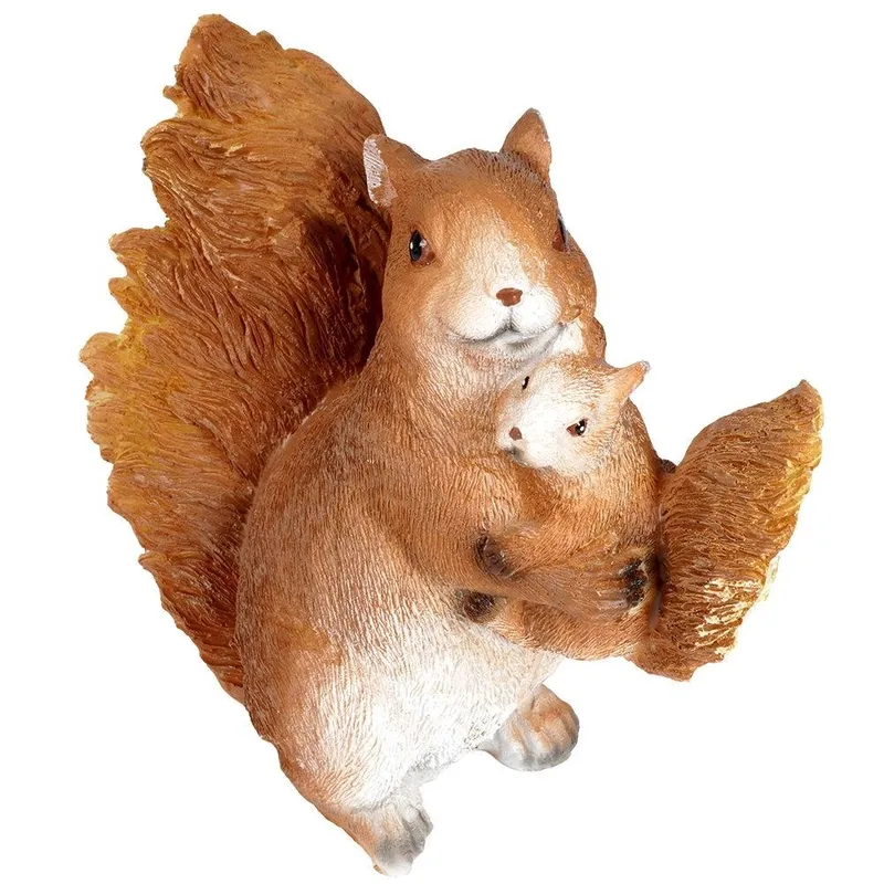 Figurka Ogrodowa Wiewiórka 15x8x15 cm GARDIVA