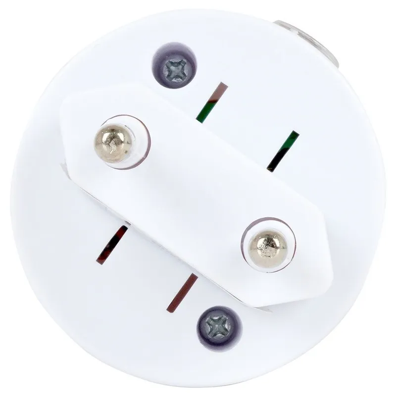 Lampka Nocna LED Do Kontaktu Z Czujnikiem Zmierzchu 8 cm MEBLIVA - Biała