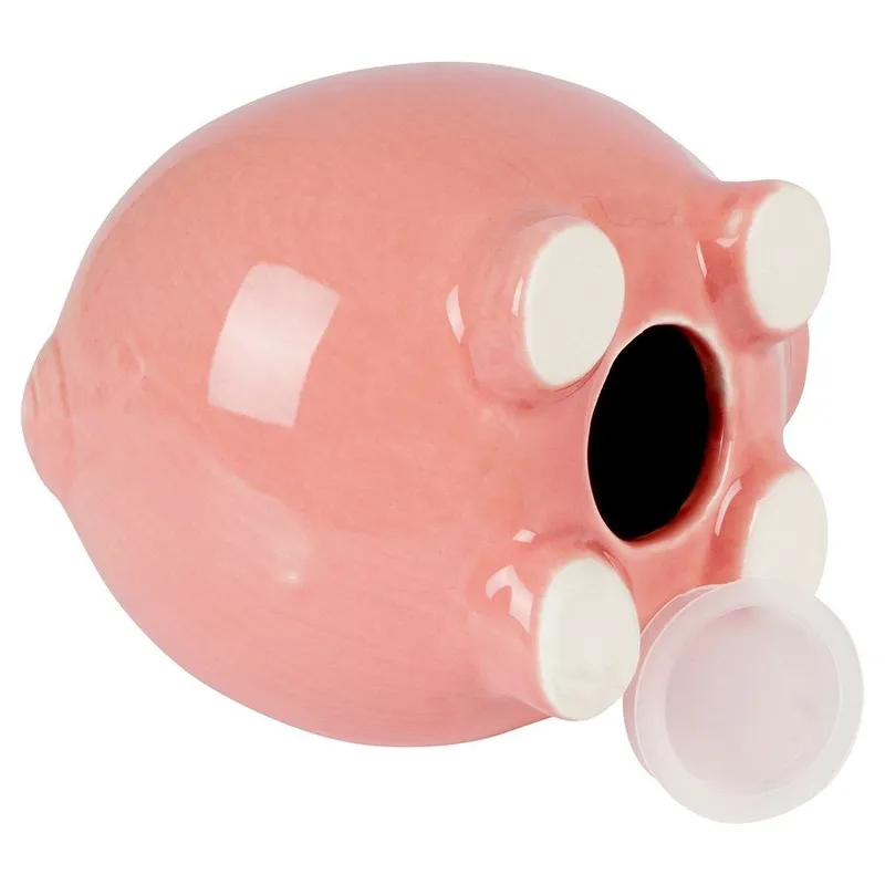 Skarbonka Ceramiczna Otwierana Świnka 12 cm MEBLIVA