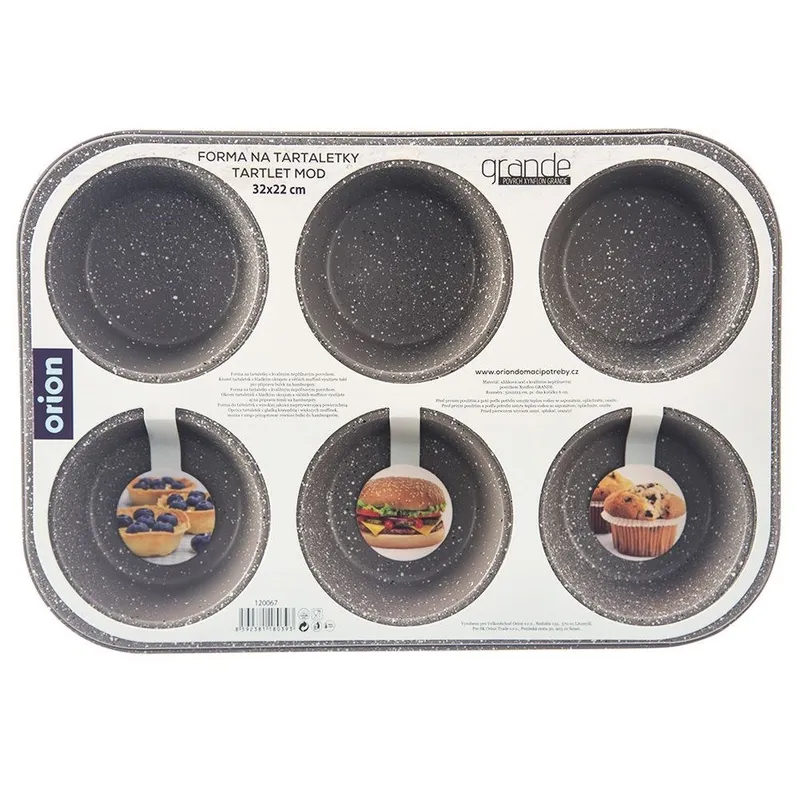 Forma Foremka Do Pieczenia Muffinek Ciastek Granitowa MEBLIVA