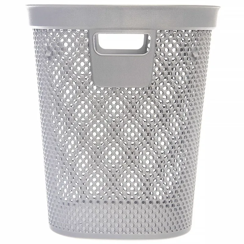 Kosz Na Śmieci Biurowy 12,5 l HOBBY LIFE Wytrzymały MEBLIVA - Szary