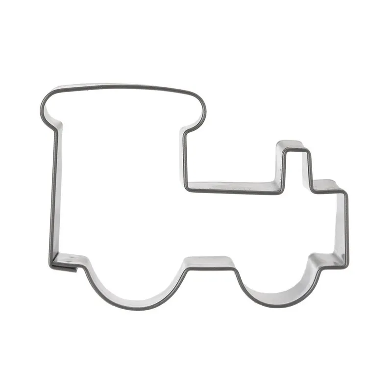 Wykrawacz Do Ciastek Lokomotywa 6 x 4,5cm Stal Nierdzewna MEBLIVA