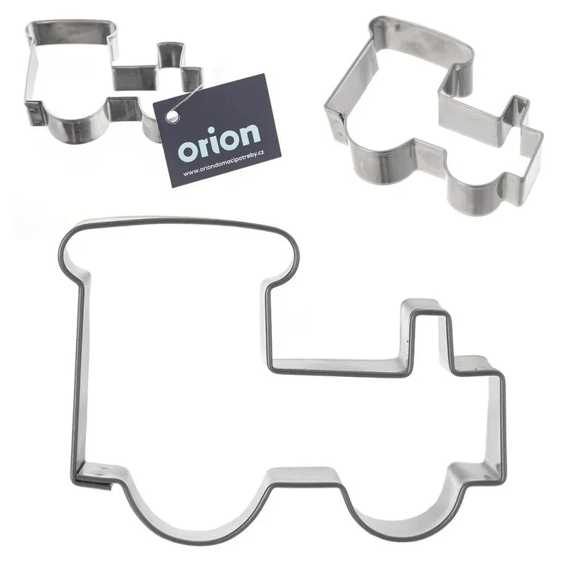 Wykrawacz Do Ciastek Lokomotywa 6 x 4,5cm Stal Nierdzewna MEBLIVA