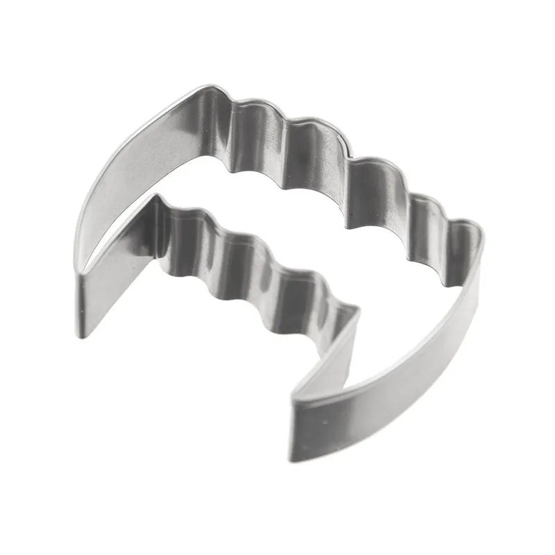 Wykrawacz Do Ciastek Metalowy Zęby Wampira 5,5 cm Solidny Trwały MEBLIVA