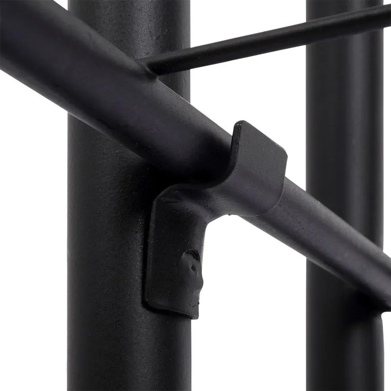 Kwietnik Stojak Kaskada Metalowy 8-POZIOMOWY 142 cm MEBLIVA - Czarny