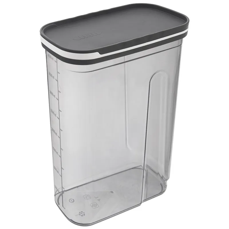 Pojemnik Na Produkty Sypkie Z Dozownikiem 4 l Miarka 21,5 x 11,5 MEBLIVA