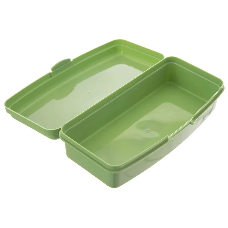 Pojemnik Lunchbox Śniadaniowy 500 ml Zamykany 21 x 9 cm MEBLIVA