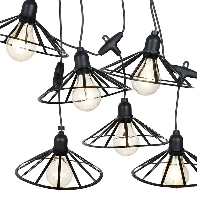 Girlanda Ogrodowa Żarówki Lampki Świąteczne LED 5,5 m 6 szt. GARDIVA