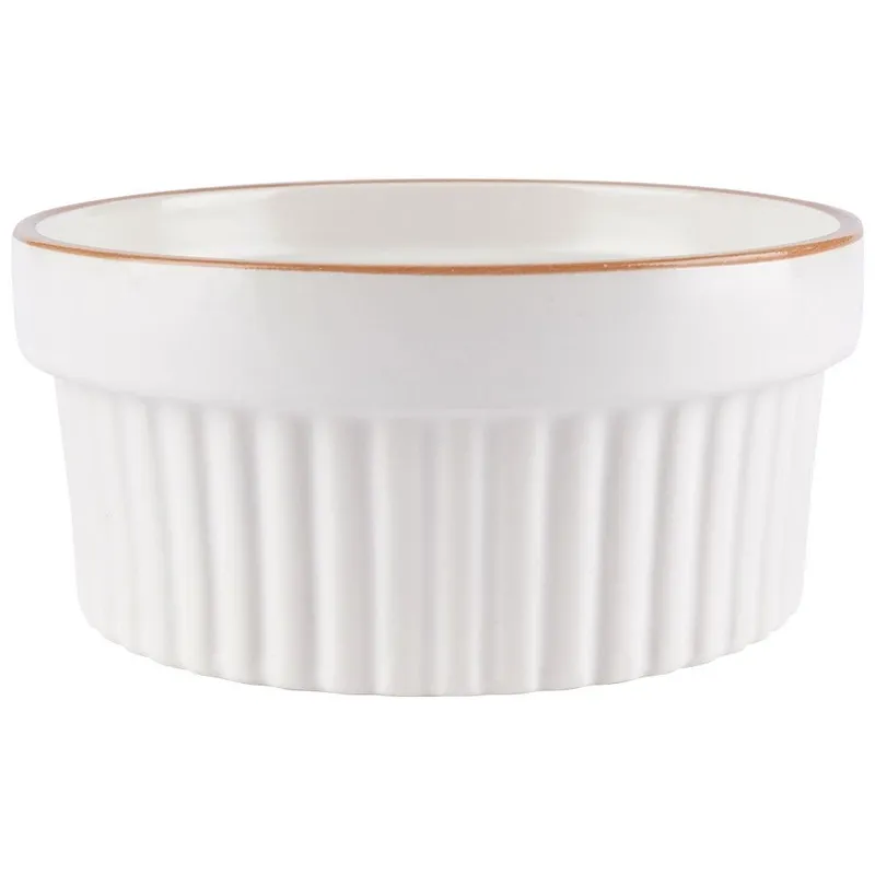 Miseczki Do Zapiekania 275 ml Porcelanowe Zestaw 2 szt EXCELLENT MEBLIVA