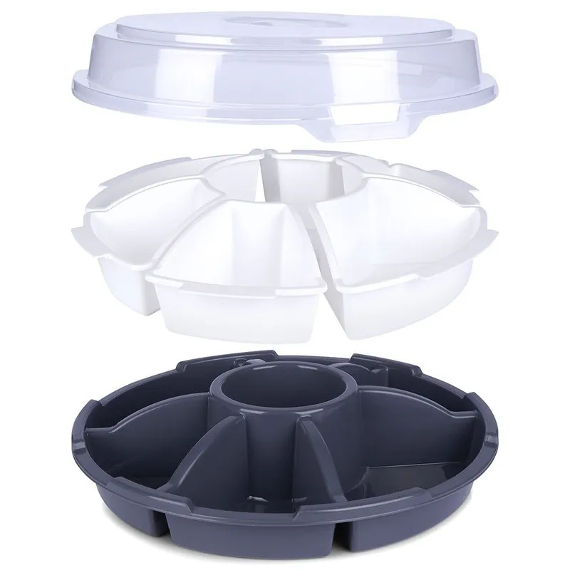 Pojemnik Na Przekąski Do Serwowania Z Pokrywą EXCELLENT HOUSEWARE MEBLIVA