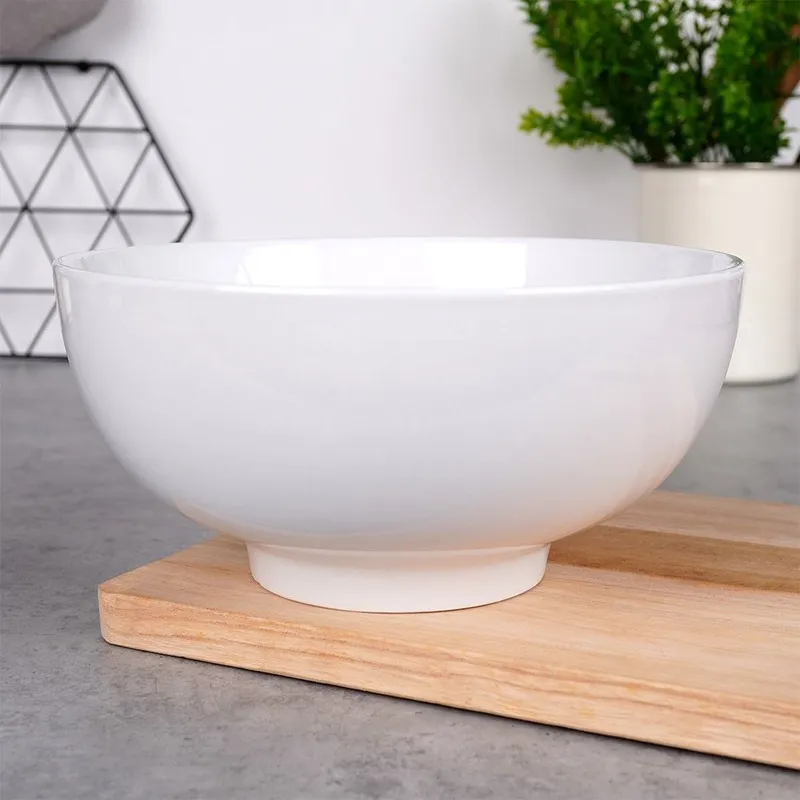 Miska Porcelanowa 20 cm 1,6 l Do Zmywarki I Mikrofali MEBLIVA