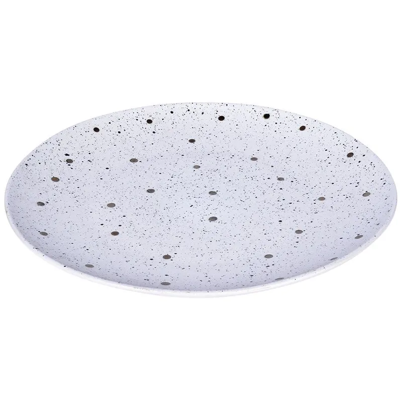 Talerz Obiadowy Płytki Ceramiczny Ozdobny Solidny SIAKI COLLECTION MEBLIVA