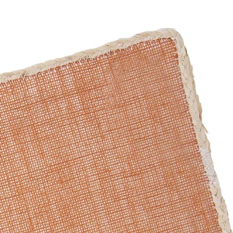 Podkładka Na Stół Boho 45 x 30 cm Dekoracyjna Mata MEBLIVA - Pomarańczowa