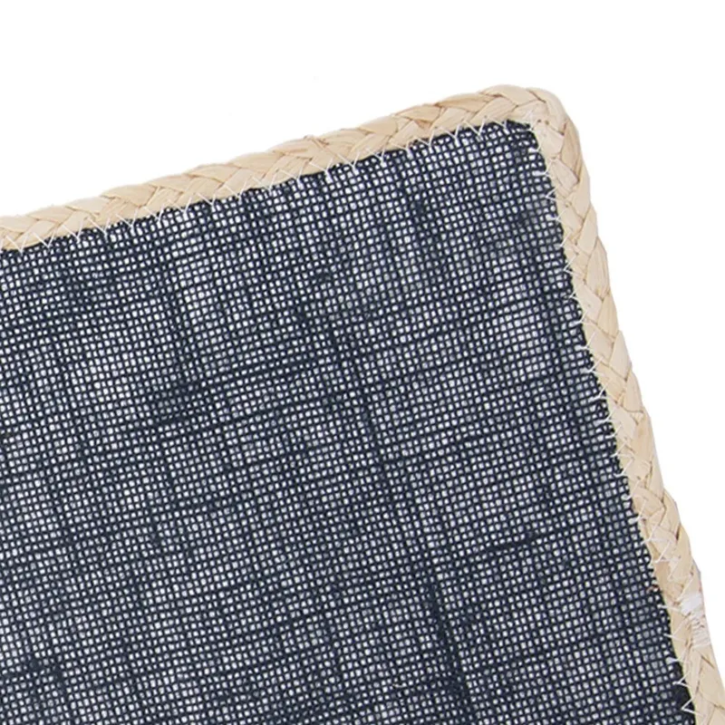 Podkładka Na Stół Boho 45 x 30 cm Dekoracyjna Mata MEBLIVA - Granatowa