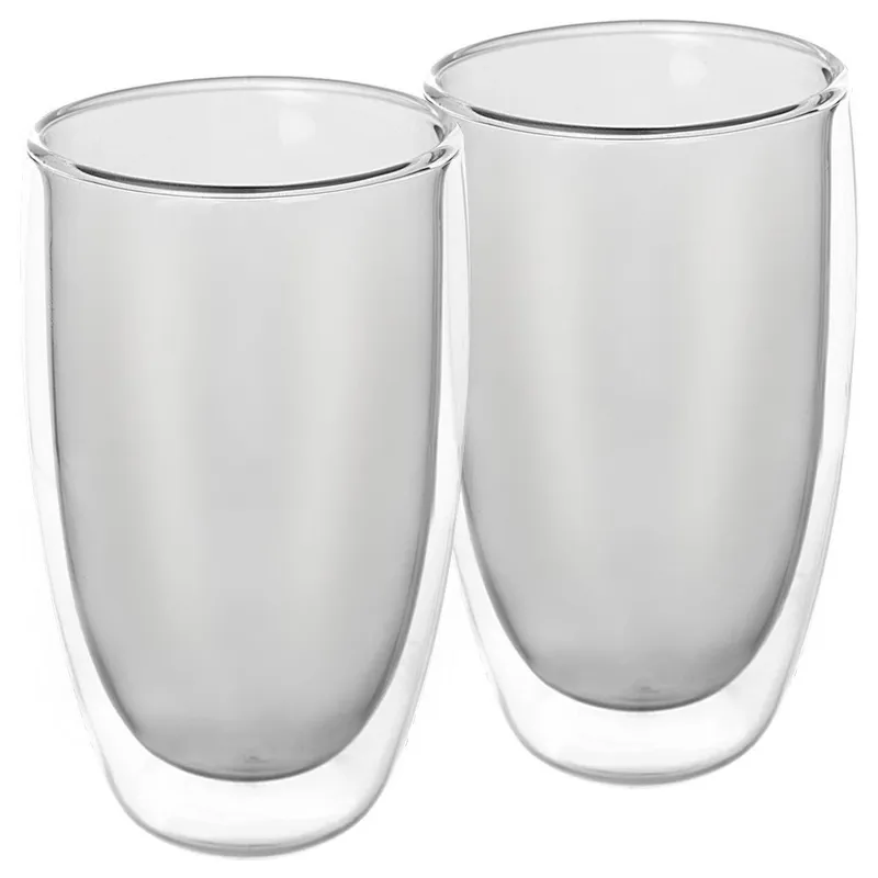 Szklanki Termiczne Z Podwójną Ścianką Do Kawy Latte 460 ml 2 szt. MEBLIVA