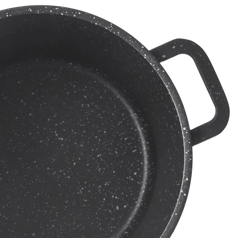 Garnek Granitowy GRANDE Wysoki 17 cm 2 l Indukcja Piekarnik MEBLIVA