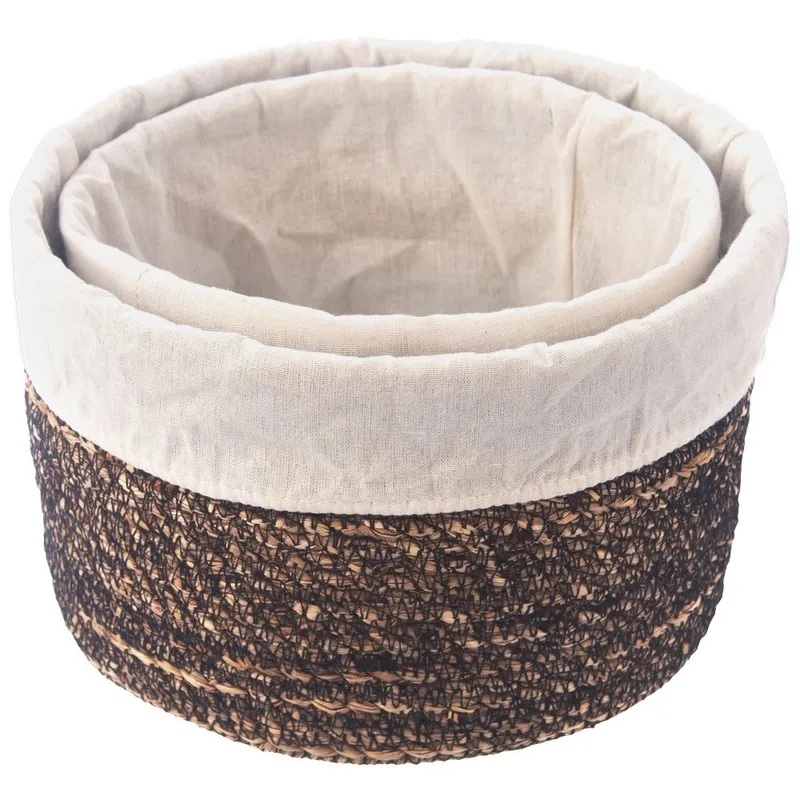 Koszyk Do Przechowywania Naturalny 20 x 13 cm Uniwersalny MEBLIVA