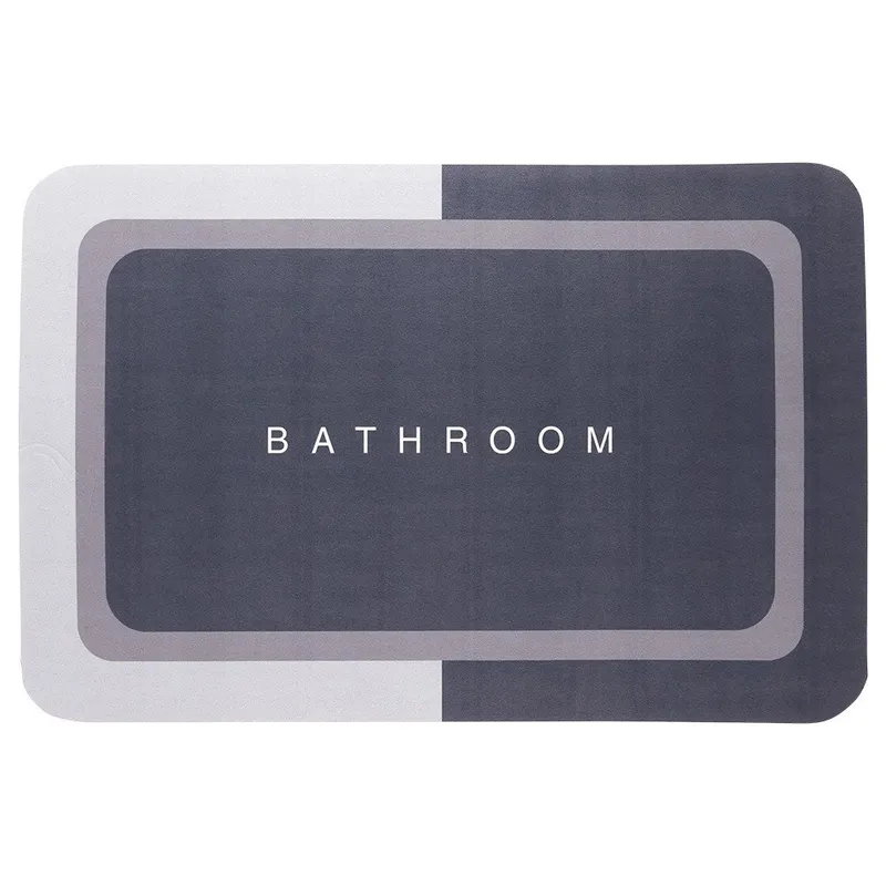 Mata Łazienkowa Antypoślizgowa Podgumowana 59 x 39 cm BATHROOM MEBLIVA