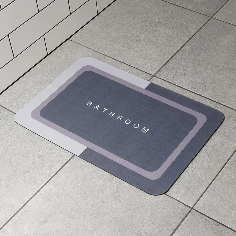 Mata Łazienkowa Antypoślizgowa Podgumowana 59 x 39 cm BATHROOM MEBLIVA