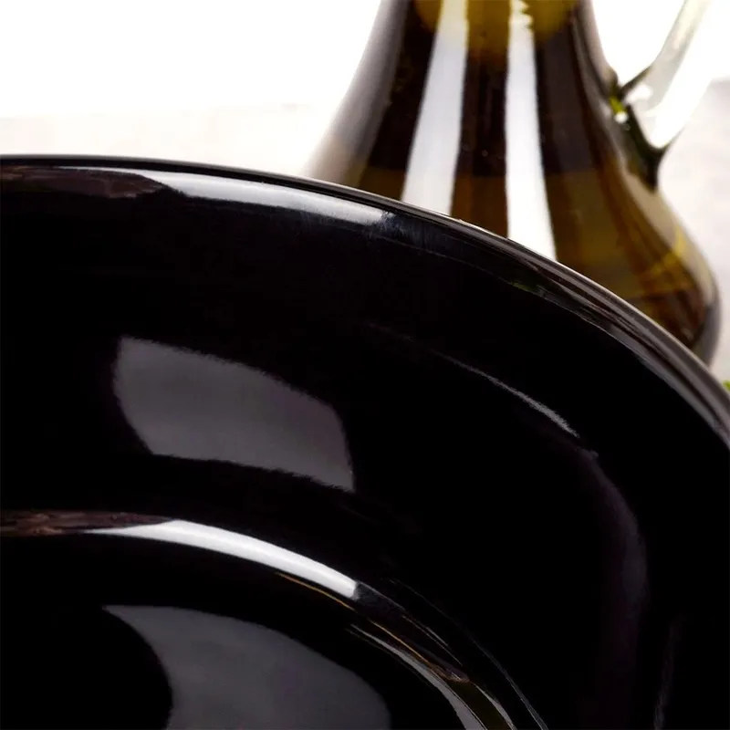 Miseczka Ceramiczna 9 cm 150 ml Do Zmywarki SIAKI MEBLIVA - Czarna