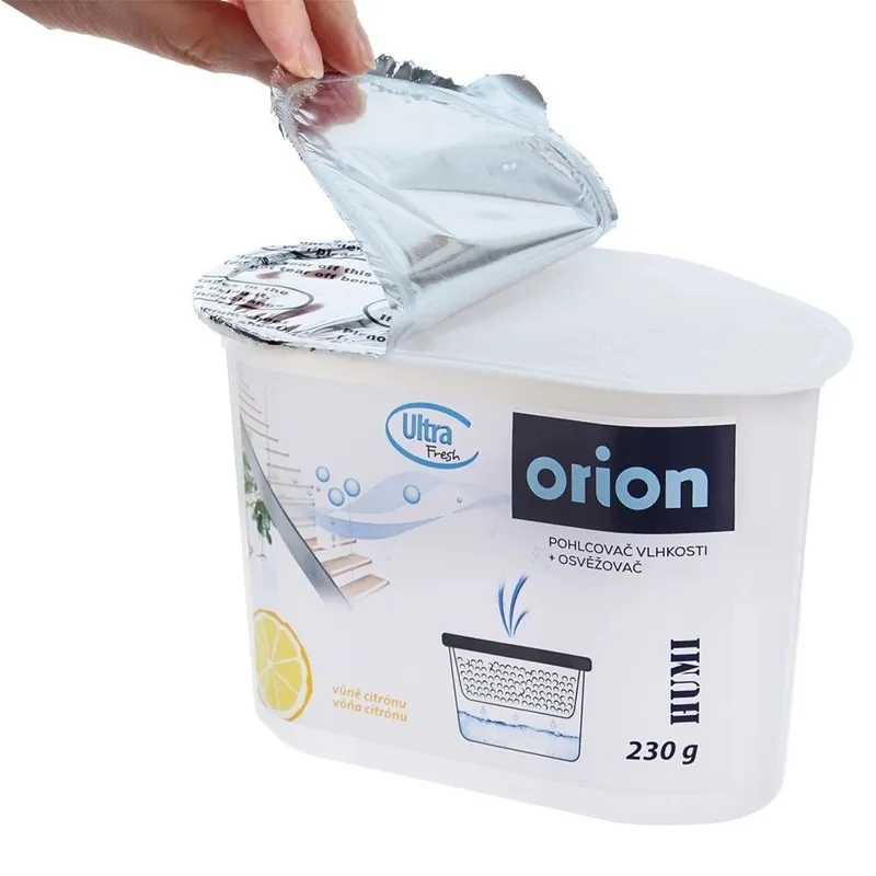 Pochłaniacz Wilgoci 230 g Ultra Fresh Cytrynowy Do 20 m² MEBLIVA