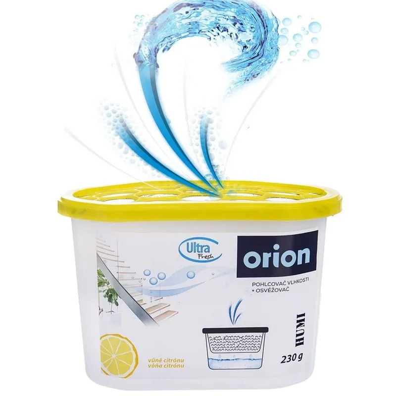 Pochłaniacz Wilgoci 230 g Ultra Fresh Cytrynowy Do 20 m² MEBLIVA
