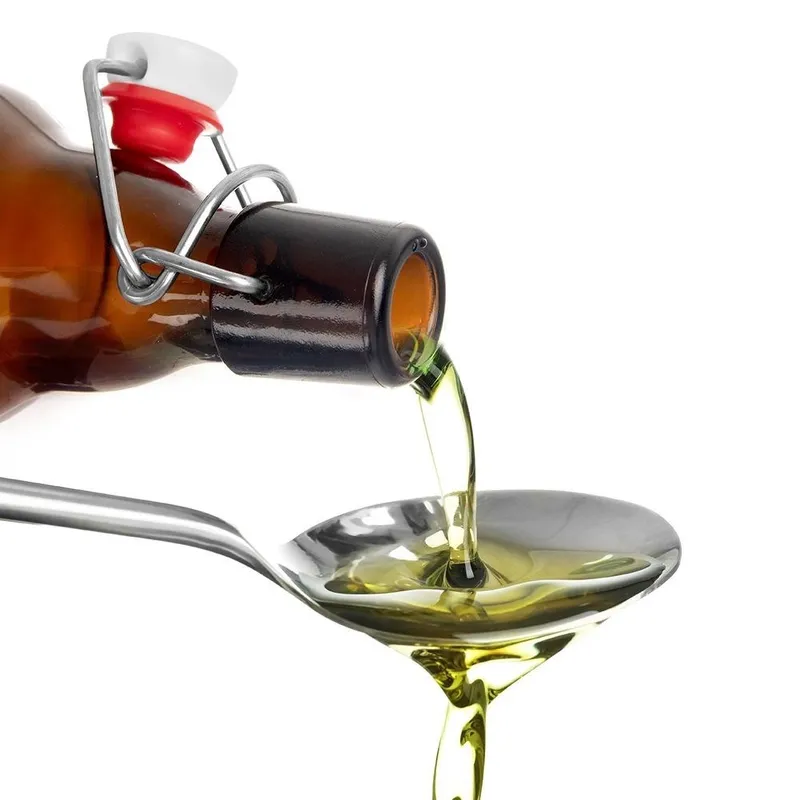 Butelka Szklana Z Klipsem 340 ml Ciemne Szkło Retro Na Nalewki MEBLIVA
