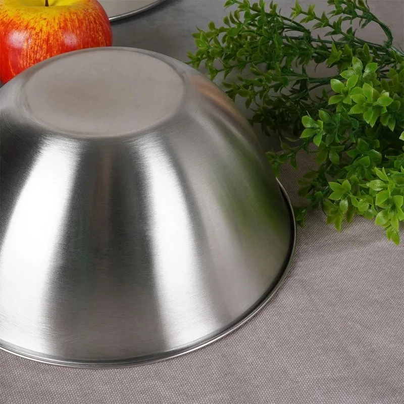 Miska Kuchenna Stal Nierdzewna 21,5 cm 1,9 l Do Zmywarki MEBLIVA