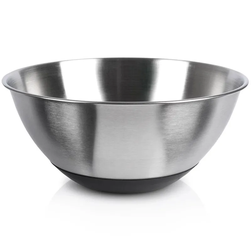 Miska Kuchenna Stalowa Antypoślizgowa 21,5 cm 1,9 l Do Zmywarki MEBLIVA