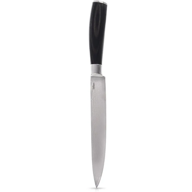 Nóż Kuchenny Stalowy DAMASCUS 27 cm MEBLIVA