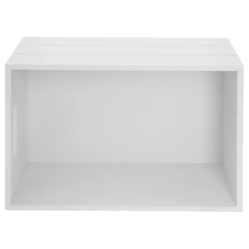 Skrzynka Do Przechowywania Drewniana 36x26x15 cm MEBLIVA
