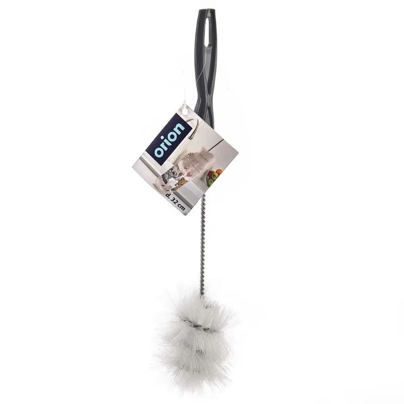 Szczotka Do Butelek Wąskich Naczyń Wazonów Długa Myjka 32 cm MEBLIVA