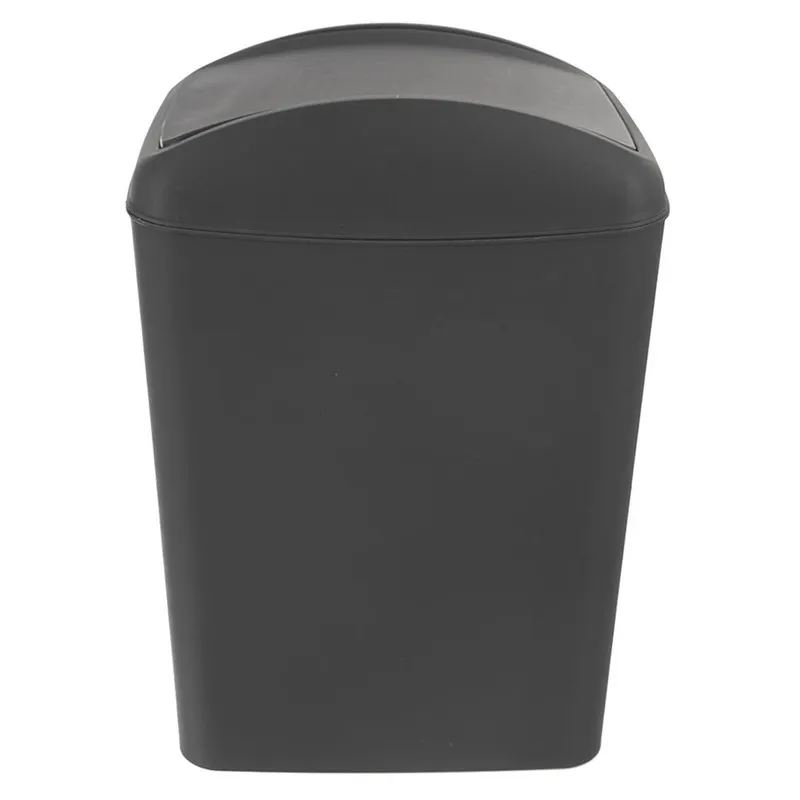 Kosz Na Śmieci Plastikowy 10 l Wytrzymały I Pojemny MEBLIVA - Szary