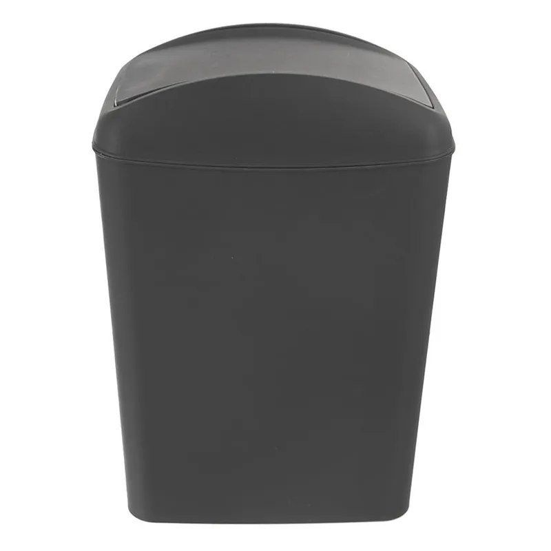 Kosz Na Śmieci Plastikowy 5 l Wytrzymały I Pojemny MEBLIVA - Szary
