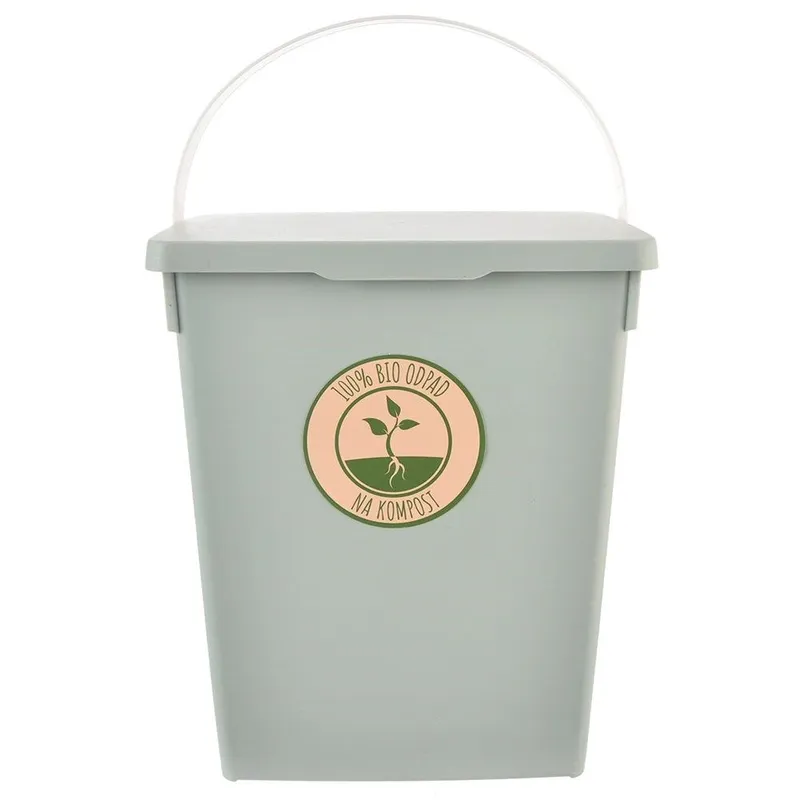 Pojemnik Na Kapsułki Karmę Organizer 5,5 l 19 x 17 x 23 MEBLIVA - Zielony