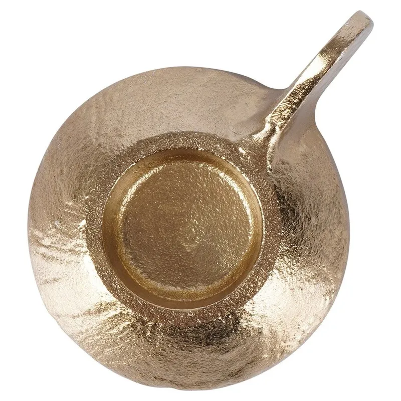 Świecznik Na Tealight Aluminium HOME STYLING COLLECTION MEBLIVA - Złoty